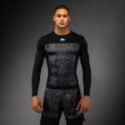 Рашгард -  Venum G-Fit Long Sleeve Rashguard - Black/ Charcoal Grey​
